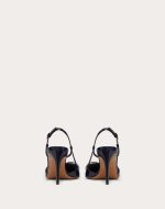 VLOGO SIGNATURE PATENT LEATHER SLINGBACK PUMP 80MM / 3.15 IN. - Image 5